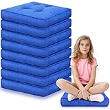 Fumete 8 Pcs Square Floor Pillows for Kids and...
