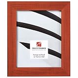 Craig Frames Jasper Picture Frame, 4 x 6 Inch, Country Bourbon Orange