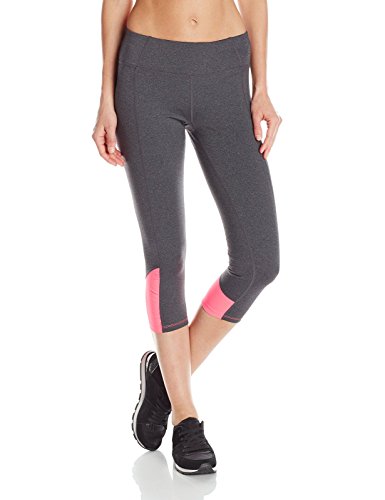 Calvin Klein Women's Shirred Color Block Crop Legging