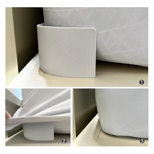 Bed Sheet Holders – 360° Secure Fit for Corners – Heavy-Duty Non-Slip Sheet Grippers for Tight, Wrinkle-Free Bedding – 1 Pack (Don't Fit Adjustable beds or mattresses)