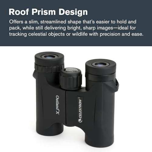 Celestron Outland X 10x25 Compact Binoculars for Hiking & Travel - image 5