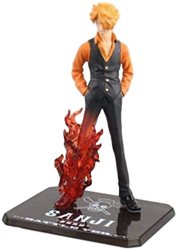 WIJJZY Alto Aproximadamente 15 CM Una Pieza/Una Pieza Cero Sanjis Battle Edition Sanji Leg Demon...