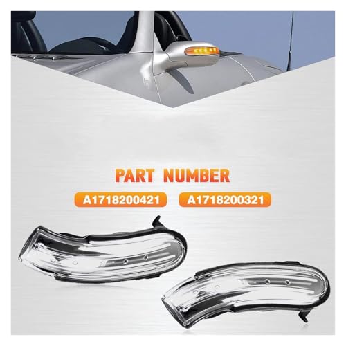 Intermitentes dinámicos resuelven luz tenue en Benz Clase SLK R171 2003-2008 4