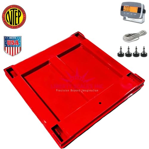 Báscula Industrial Liberty LS-900 7x7 NTEP 5000 lb miniatura 2