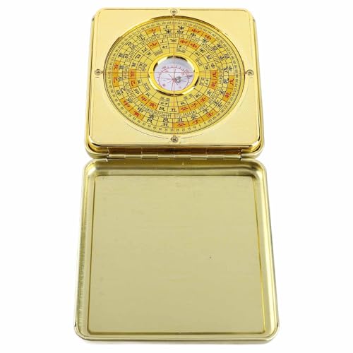 Brújula Feng Shui Luo Pan con diseño de tapa plegable miniatura 5