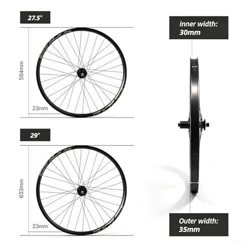 Rningo Convertible Alloy MTB Wheelset