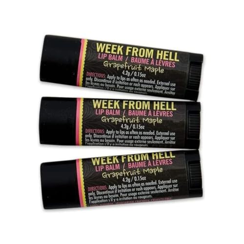Walton Wood Farm, 3 Pack Lip Balm: (Week From Hell) image 4