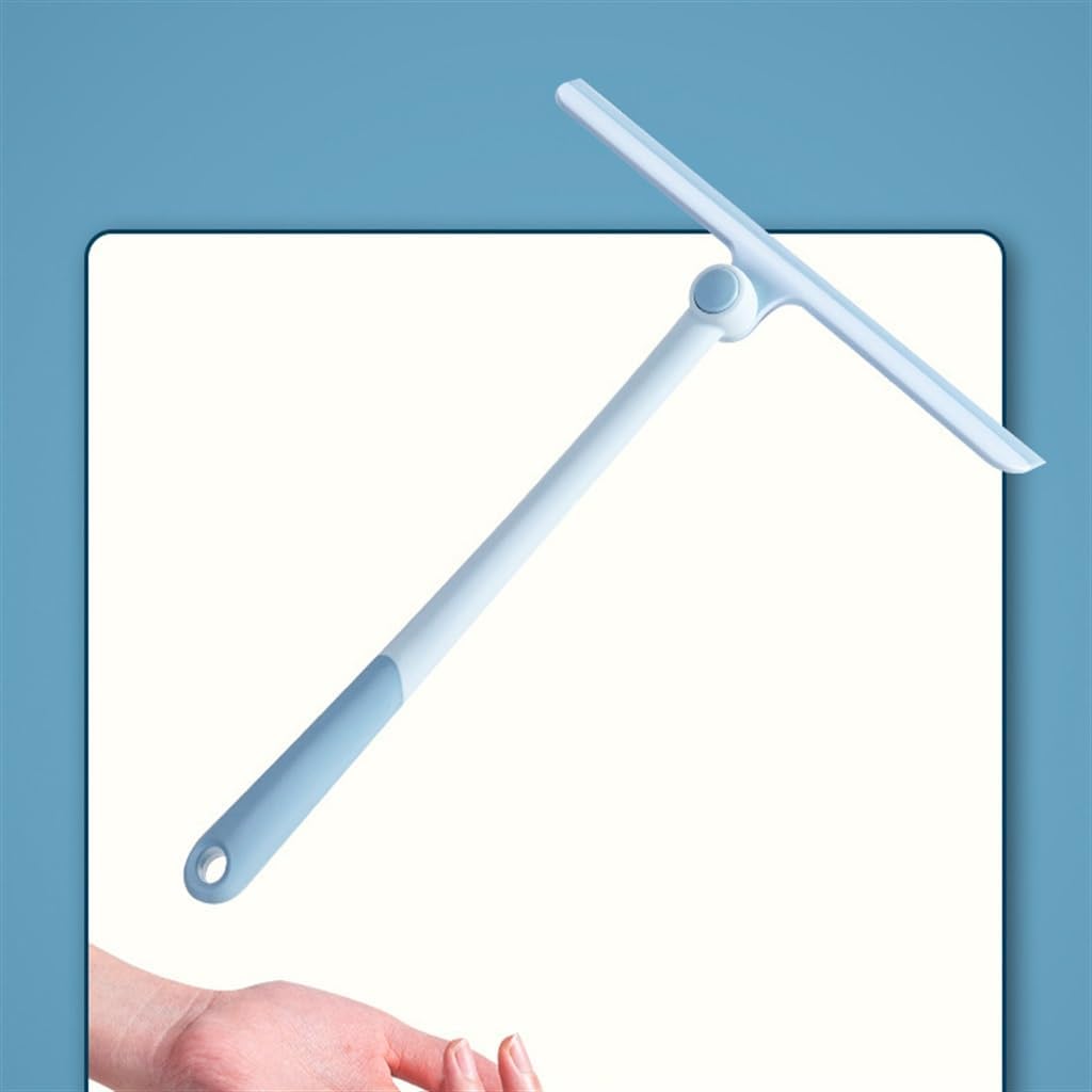 360° Rotating Glass Scraper Household Window Scraping Manual Bathroom Wiper