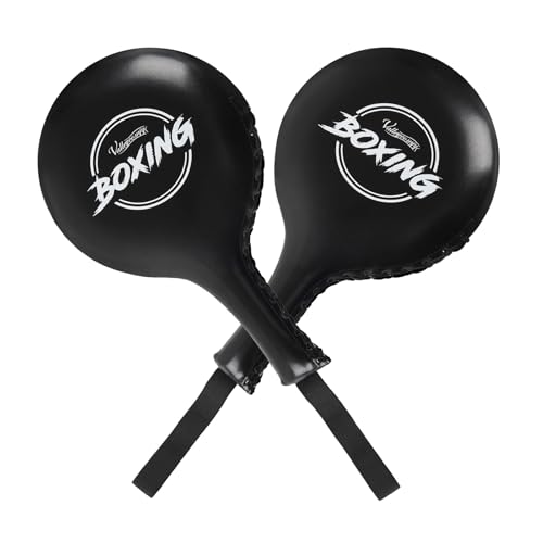 Valleycomfy 2 Pack Boxing Target Paddles,Taekwondo Kick Pads,MMA Punching Paddles,Kickboxing...