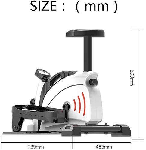 Image of Stepper Hybrid Trainer Stepper Weight Loss Machine Magnetic Control Walker Mute Mini Elliptical Machine Home Stovepipe Fitness Equipment