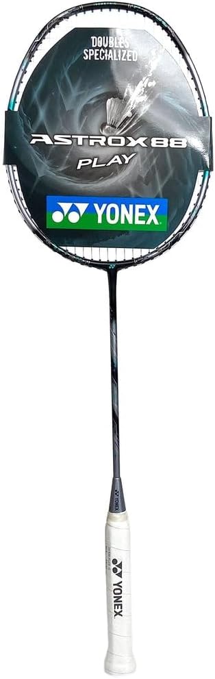 ASTROX 88 Play Badminton Racquet (Black/Silver) (4UG5) Factory Prestrung