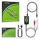LiNKFOR DA Wandler 192KHz Optischer Toslink Koaxial auf Analog RCA L/R Audio Adapter mit optischem Kabel für PS3 DVD Sky Xbox HDTV Blu-Ray-Player