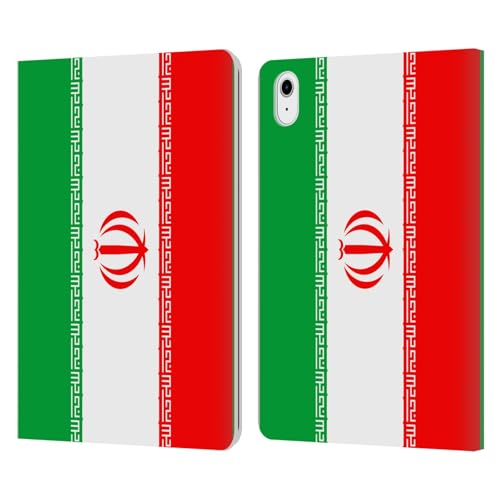 Étui portefeuille en cuir Iran Football pour Apple iPad Air 11