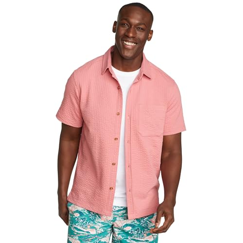 Amazon.com: Eddie Bauer MT SS ALDERPINE Seersucker Shirt