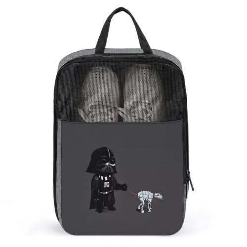 スターウォーズ シューズケース シューズバッグ 防水 防塵 防臭 超軽量 靴収納ケース シューズ袋 靴袋 アウトドア 学校 家庭用 男女兼用 収納袋 旅行 出張 持ち運び便利