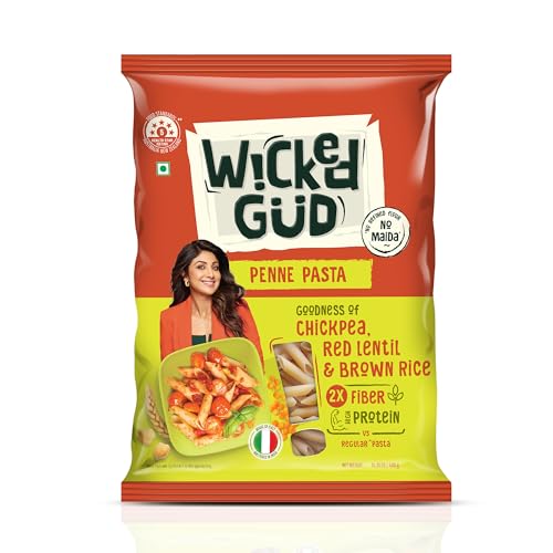 WickedGud Penne Pasta Semolina Wheat 400gm