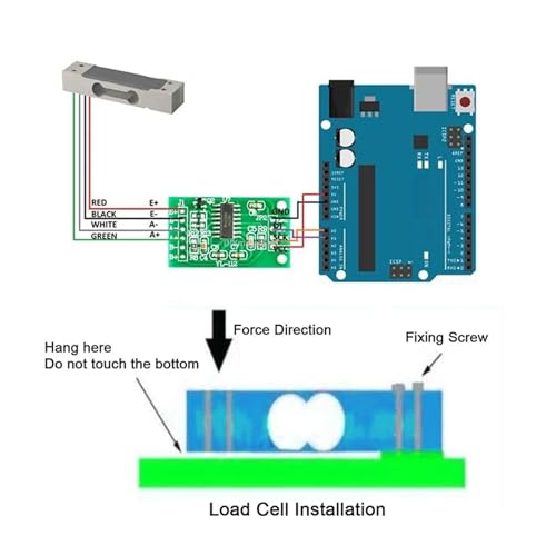 Cellule de charge alliage d'aluminium micro-capteur de poids 2kg robuste