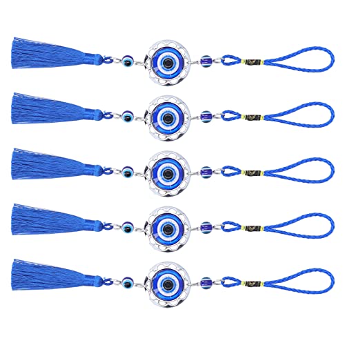5PCS Blue Evil Eye Hanging Ornament