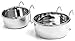 Ethical Pet Stainless Steel Bird Cup with Wire Size: 30 Ounces