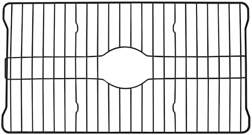 Better Houseware 2-Pack Large Sink Protector Mats – 18 X 12 Inch, Black Metal Grid, Scratch Prevention For Kitchen Sinks