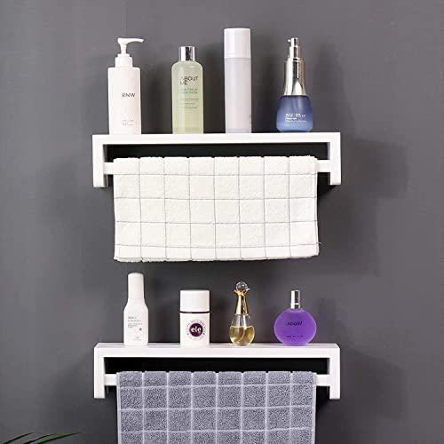 Nursery Floating Shelf, Wall Mounted Nursery Book Shelves,Set Of 2 Rustic U Shaped Book Shelf Organizer For Farmhouse Decor,Corner Display Hanging Spice Rack For Bathroom Kitchen. #TOP1