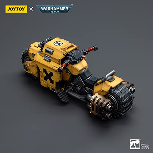Joytoy 1/18 Action Figures Warhammer 40K Joy Toy Mecha Model Toys Imperial Fists Raider-Pattern Combat Bike #TOP6