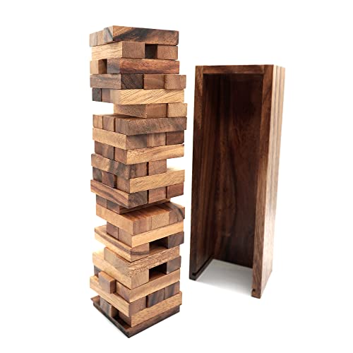 Board Games For Families And Kids With A Stacking Block Games Of Tumbling Tower Game Classic Wood That Will Challenges Your Skills In Adult Kids And Family To Get Fun Day And Night #TOP7