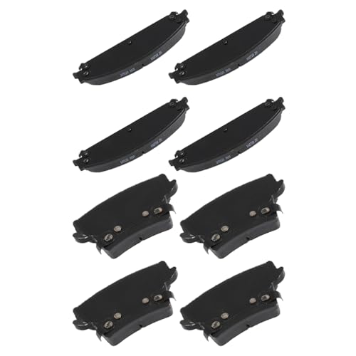 Image of CCIYU Front Rear D1058 D1057 Disc Brake Pad Sets Fit For Chrysler For 300 2005-2020,For Dodge For Avenger 2014,For Challenger 2009-2018 2020,For Charger 2006-2020,For Magnum 2005-2008, Brake Pads 8PCS