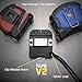 Holstery TapeMaster V2 | Clip-On Tape Measure Holder - Low-Profile Measuring Tape Holster for Your Belt, Tool Bags, Pockets, or Pants