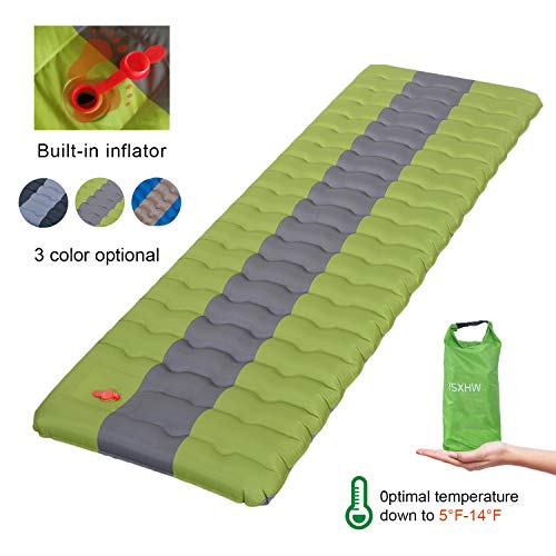 YSXHW Self Inflating Camping Pads Thick 4.7 Inch Lightweight Camping Sleeping Pad Ultralight,Compact,Waterproof