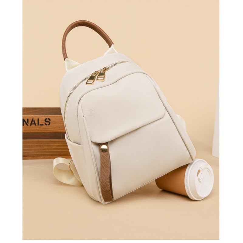 FUNSEED Mini Backpack for Women, Casual Lightweight Oxford Cloth Shoulder Bag for Daily Use - Image 6