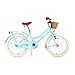 20 Inch Girls Bike for Kids, Single Speed Kids' Bicycles with Basket, Kid Beach Cruiser Bike for Girls, Bicycle for Kid, Kickstand, Adjustable Seat, Multiple Colors