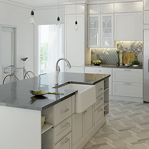 Blanco, White 442036 Artona Color-Coordinated Pull-Down Dual Spray Kitchen Faucet, 1.5 Gpm #TOP4