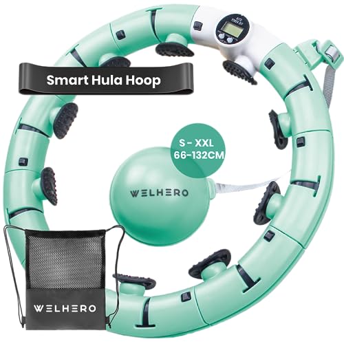 WELHERO® Smart Hula-Hoop Reifen Erwachsene & Anfänger - Einstellbare...