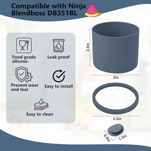 Accesorios de silicona para licuadora Ninja Blendboss miniatura 2