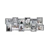 J.M.Deco 12 Opening Collage Picture Frames for Wall Decor, 4x6 picture frame collage for Home Decora