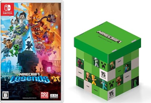 Minecraft Legends(マインクラフト レジェンズ) -Switch+マインクラフトおかたづけBOX