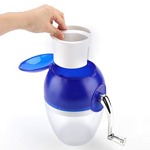 Portatile Manuale manovella Domestica Tritaghiaccio Rasoio Neve Cono Maker Machine Kitchen Appliance