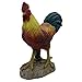 GIMOCOOL Ornamento del Gallo - Figurine di Gallo in Resina in Miniatura - Figurine di Gallo di Pollo in Piedi di Campagna di Campagna Fatta a Mano per scaffale da Tavolo di casa