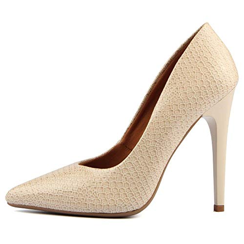 Kit 2 Pares de Scarpin Casual Feminino Ellas Online Salto Alto