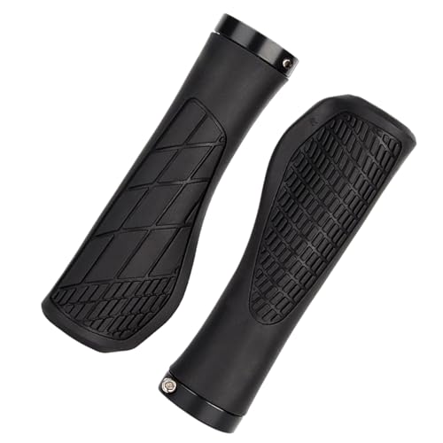Spizummp Empuñaduras para manillar de ciclismo, antideslizantes, con bloqueo que absorben los golpes, para motocross, carreras, carretera, montaña, viajes, playa, crucero, ciclismo