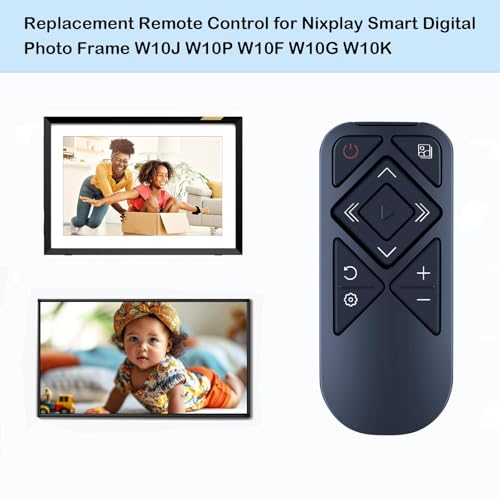 Télécommande Nixplay Smart de rechange compatible cadres W10J W10P W10F - 2