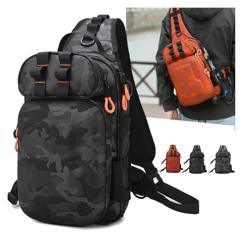 Sac à dos tactique à coque rigide XMKT avec support de canne pour la pêche - 2