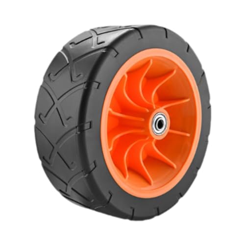 Immagine prodotto: Colcolo Carrello Pieghevole con Ruote per impieghi gravosi e silenziose, Carrello della Spesa da 19 cm per Spiaggia, Giardino, Campeggio all'aperto, a, Orangina