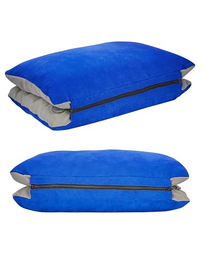 Ergonomic Inflatable Camping Pillow with Neck Support