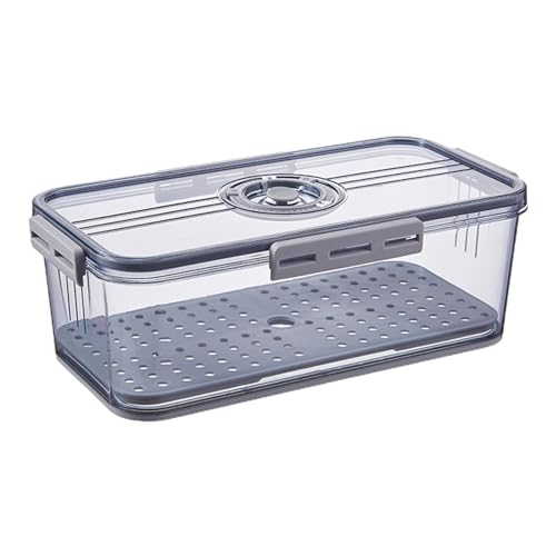 para pan | Recipiente de almacenamiento reutilizable para grabación de tiempo, de pan con válvula de aire, contenedor de soporte para frescura, ahorro para tostadas, bagel,
