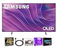 Samsung 77 Inch Class OLED 4K S84F Vision AI Smart TV (2025) with HDR, Dolby Atmos + HDMI Cable + Streaming Bundle + 12-Month CPS Protection