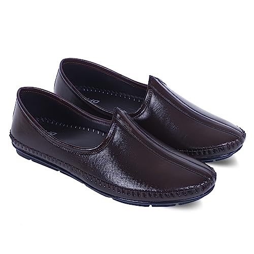 Image of DFR Loafers Sherwani Kurta Wedding Casual Juti Shoe for Men