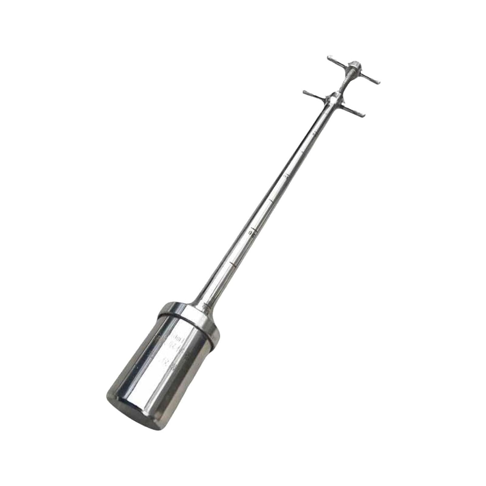 Muestreador de Copa de Acero Inoxidable 304, sonda de muestreo de líquidos viscosos, muestreador de Tambor de 1 m/3,3 pies para muestras de Agua y líquidos, Herramienta de muestreo de líquid