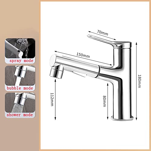 Robinet de lavabo rétractable double mode pour simplifier votre routine beauté matinale - 3